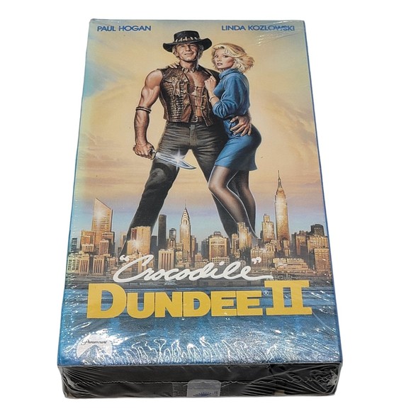 Crocodile Dundee 2 Brand New Sealed VHS - Picture 1 of 7